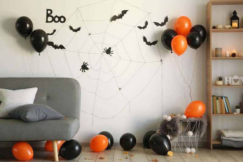 Arredare casa in stile Halloween: soggiorno